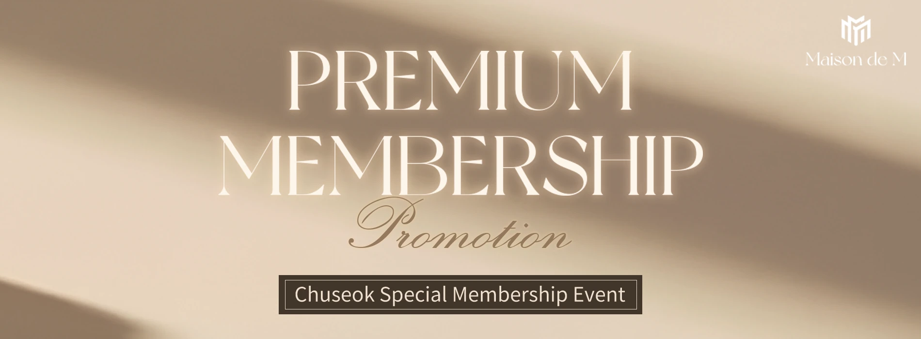 chuseok membership banner img